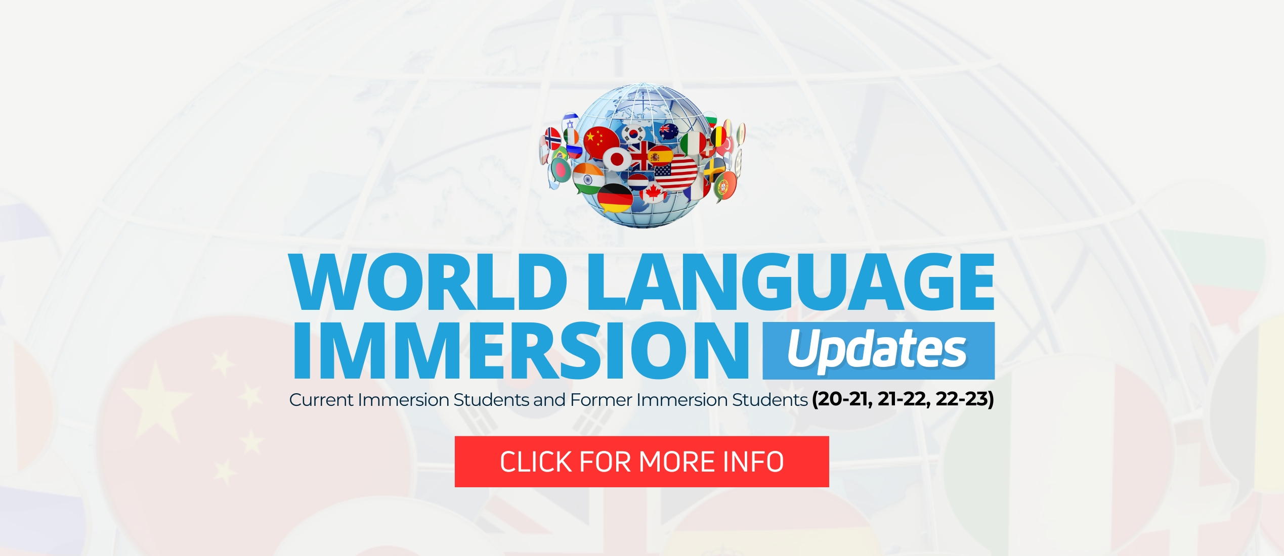 World Language Immersion Updates 2024