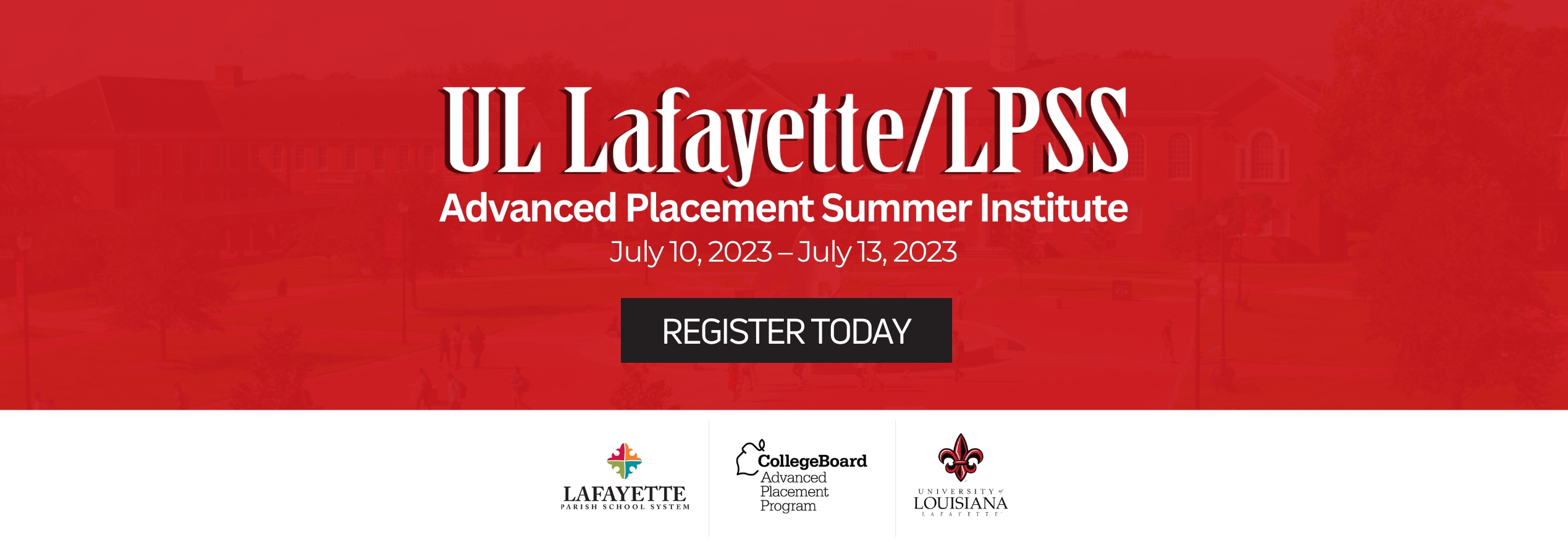 Advanced Placement Summer Institute - Register Now!