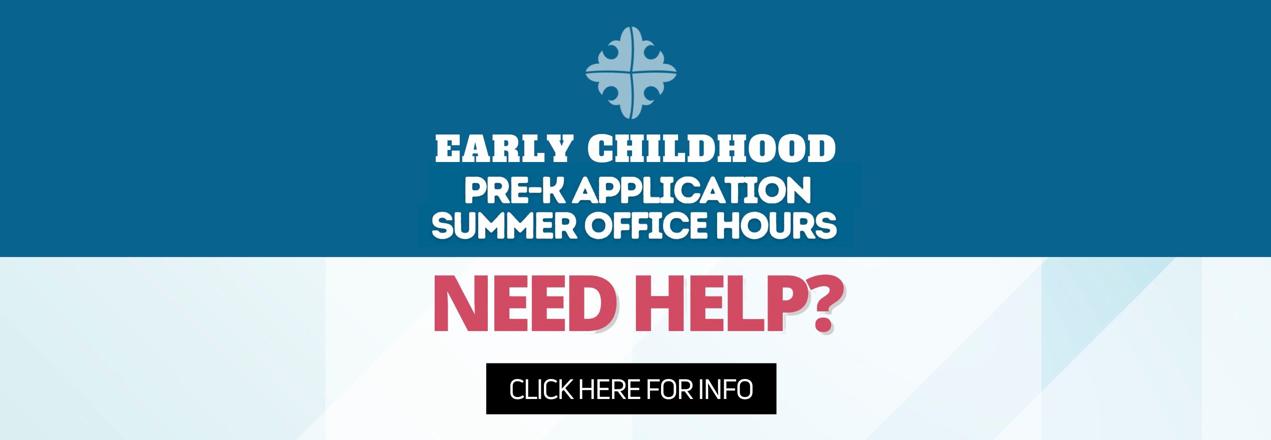 Early Childhood Application Help