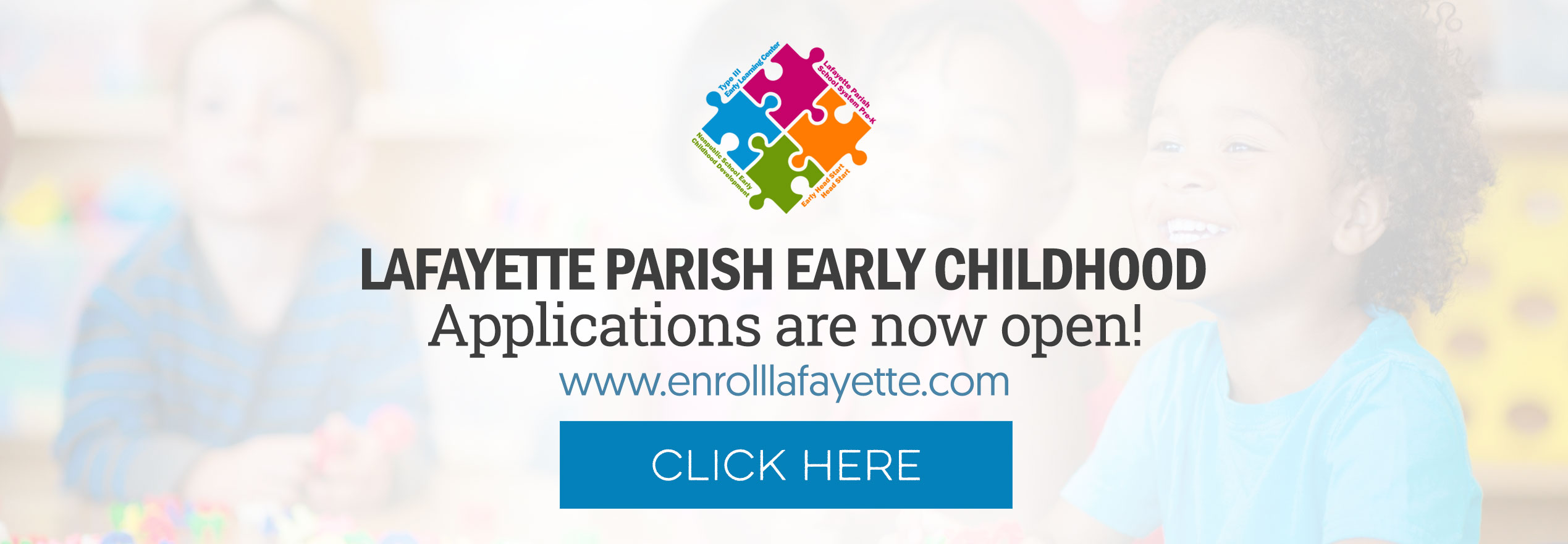 Early Childhood Application Now Open