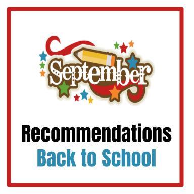 September Reading Recommendations - Back to School