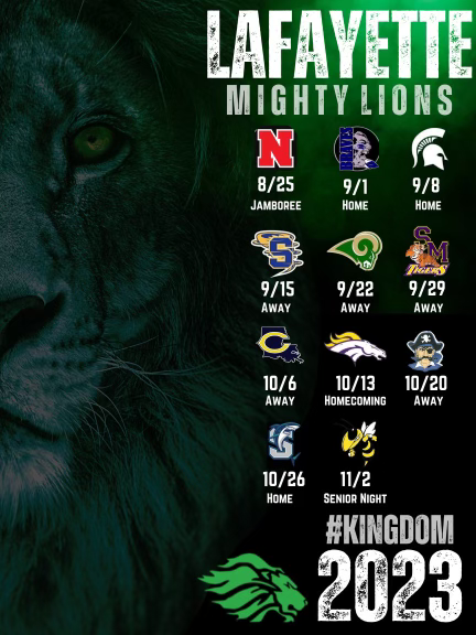 Lafayette Lions Schedule