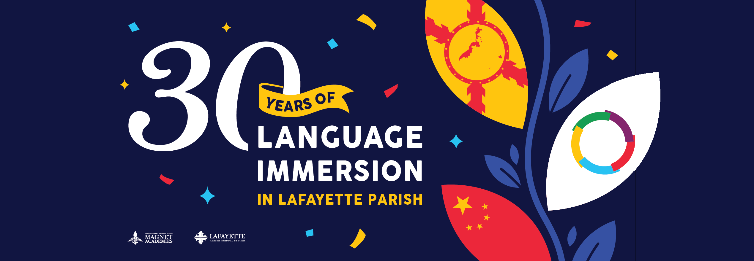 Celebrating 30 years of Language Immersion in Lafayette Parish