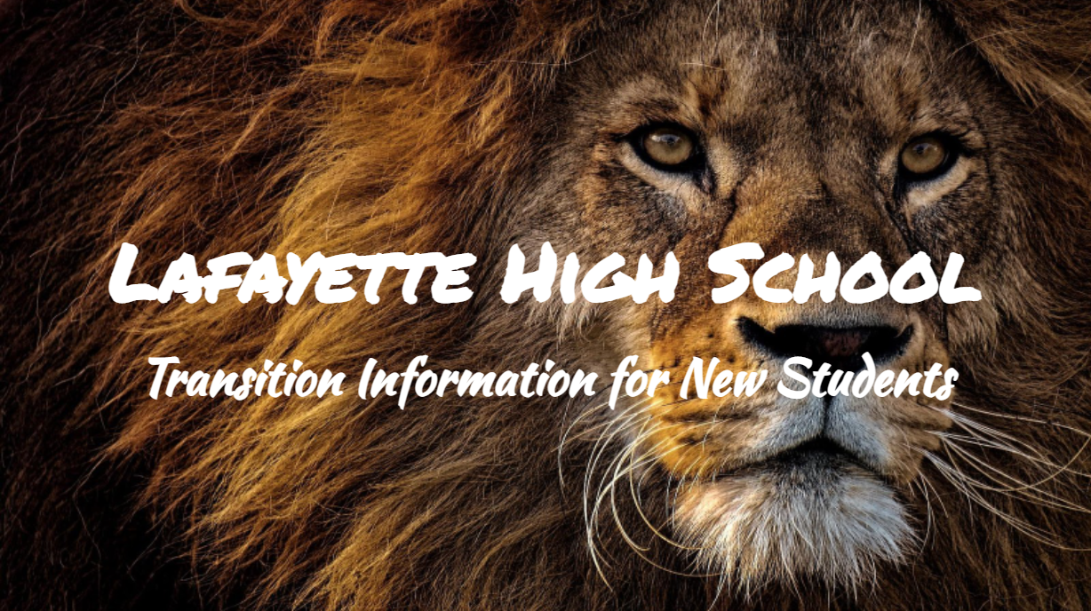 LHS Transition Information for New Students