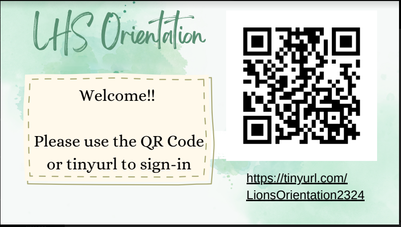 Orientation QR Code